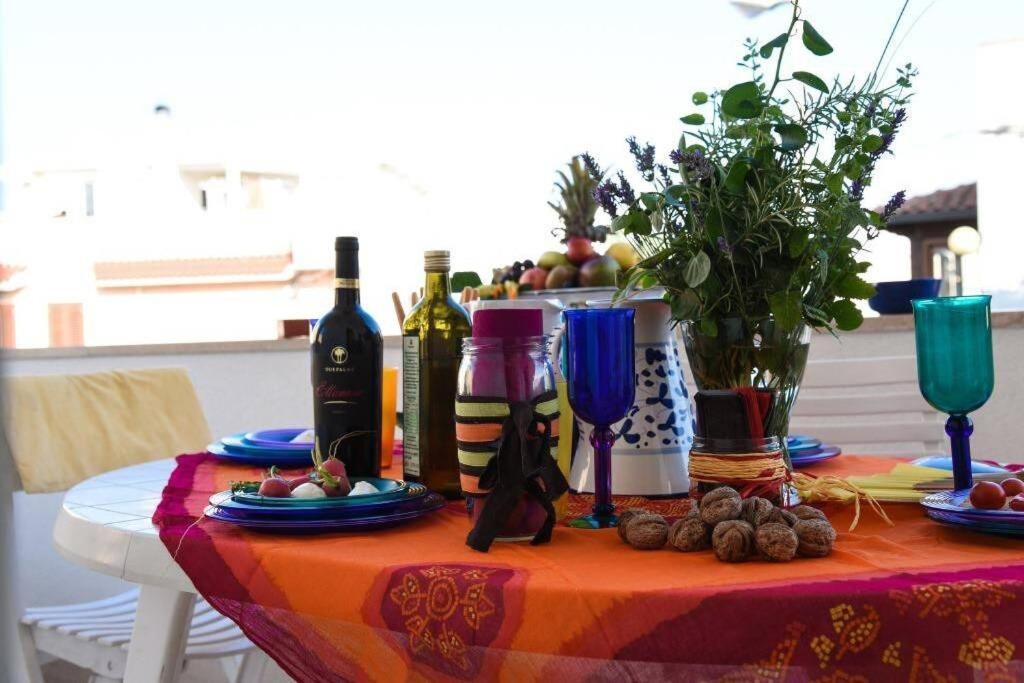 La Terrazza Di Alcino Apartment ตอร์เรกันเน ภายนอก รูปภาพ